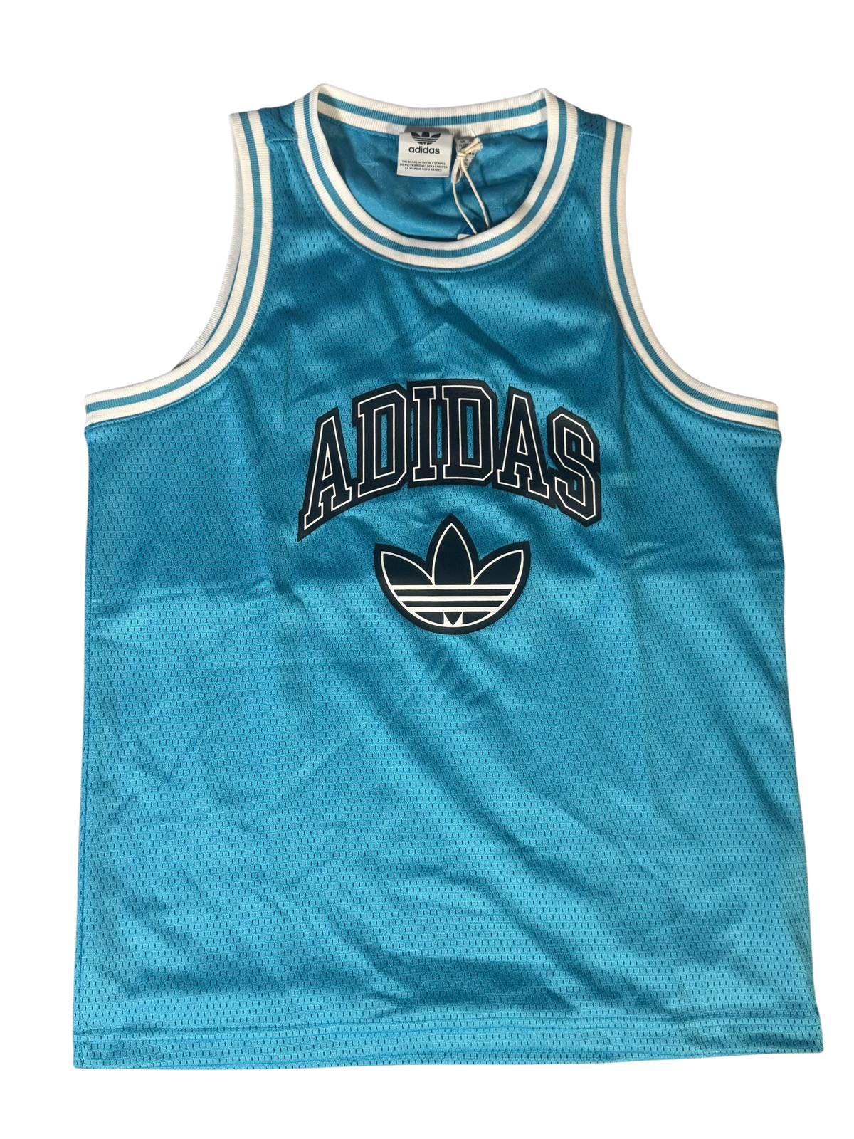 adidas Originals Boys' Basketball Tank JW1984 Sky Rush Youth NWT
