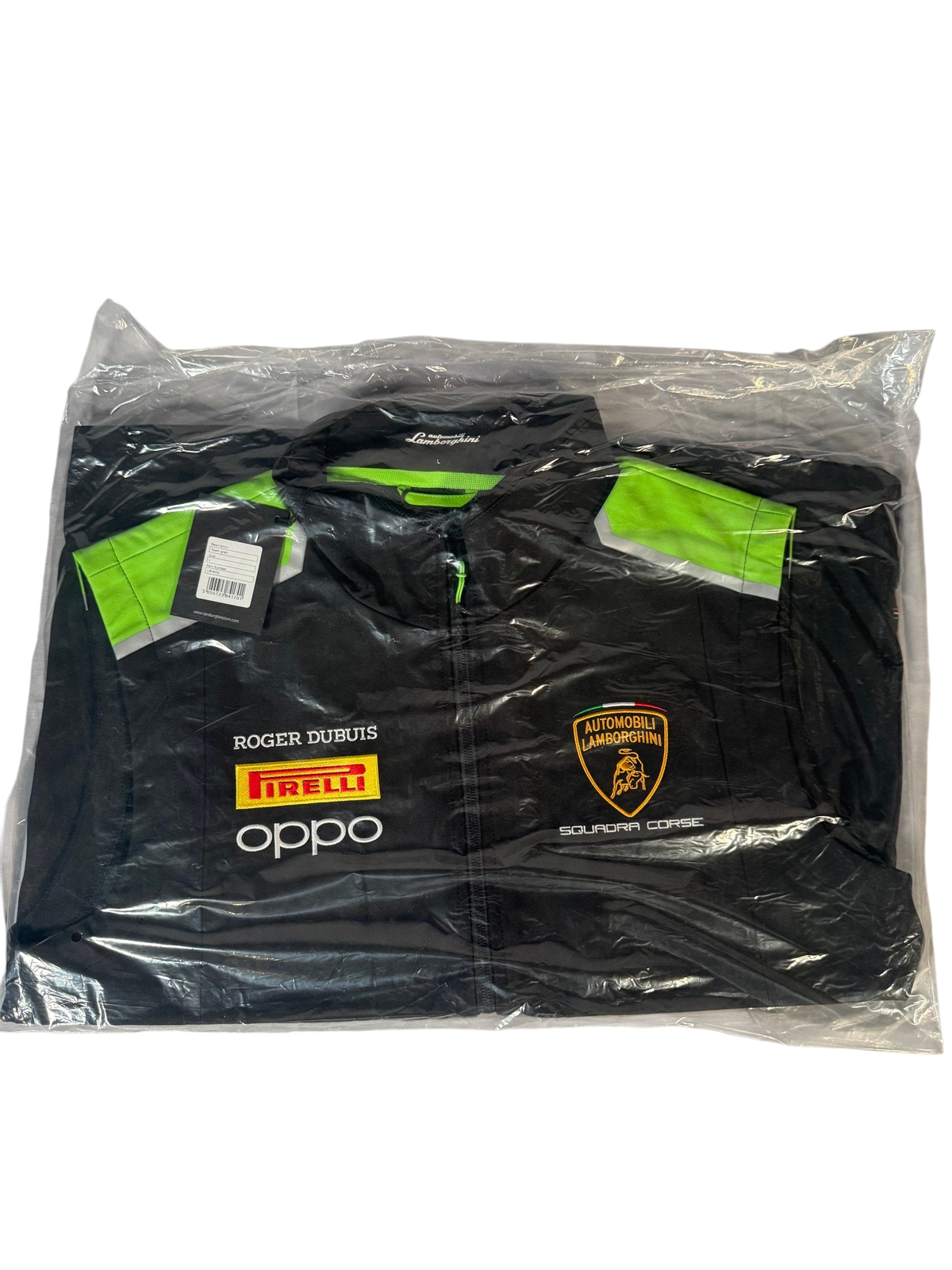 Lamborghini Squadra Corse Men's Team Vest Black Size L LB14G1L