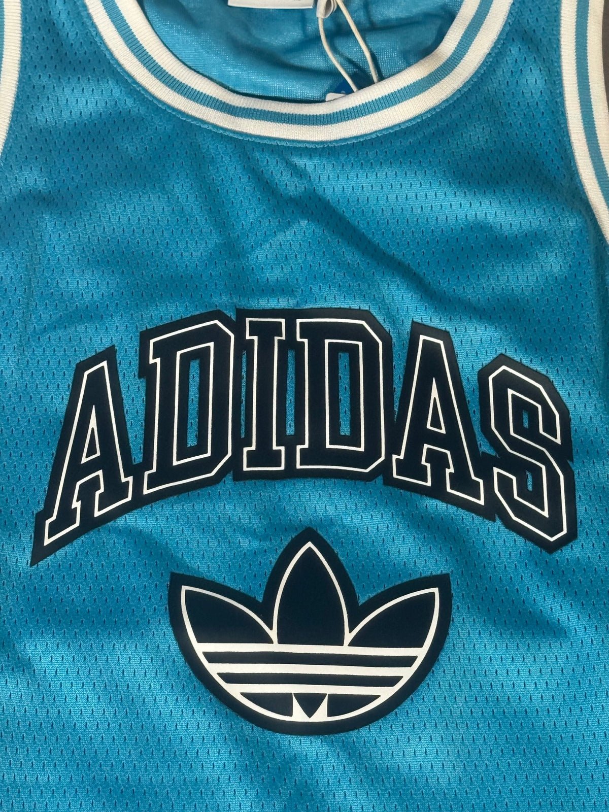 adidas Originals Boys' Basketball Tank JW1984 Sky Rush Youth NWT
