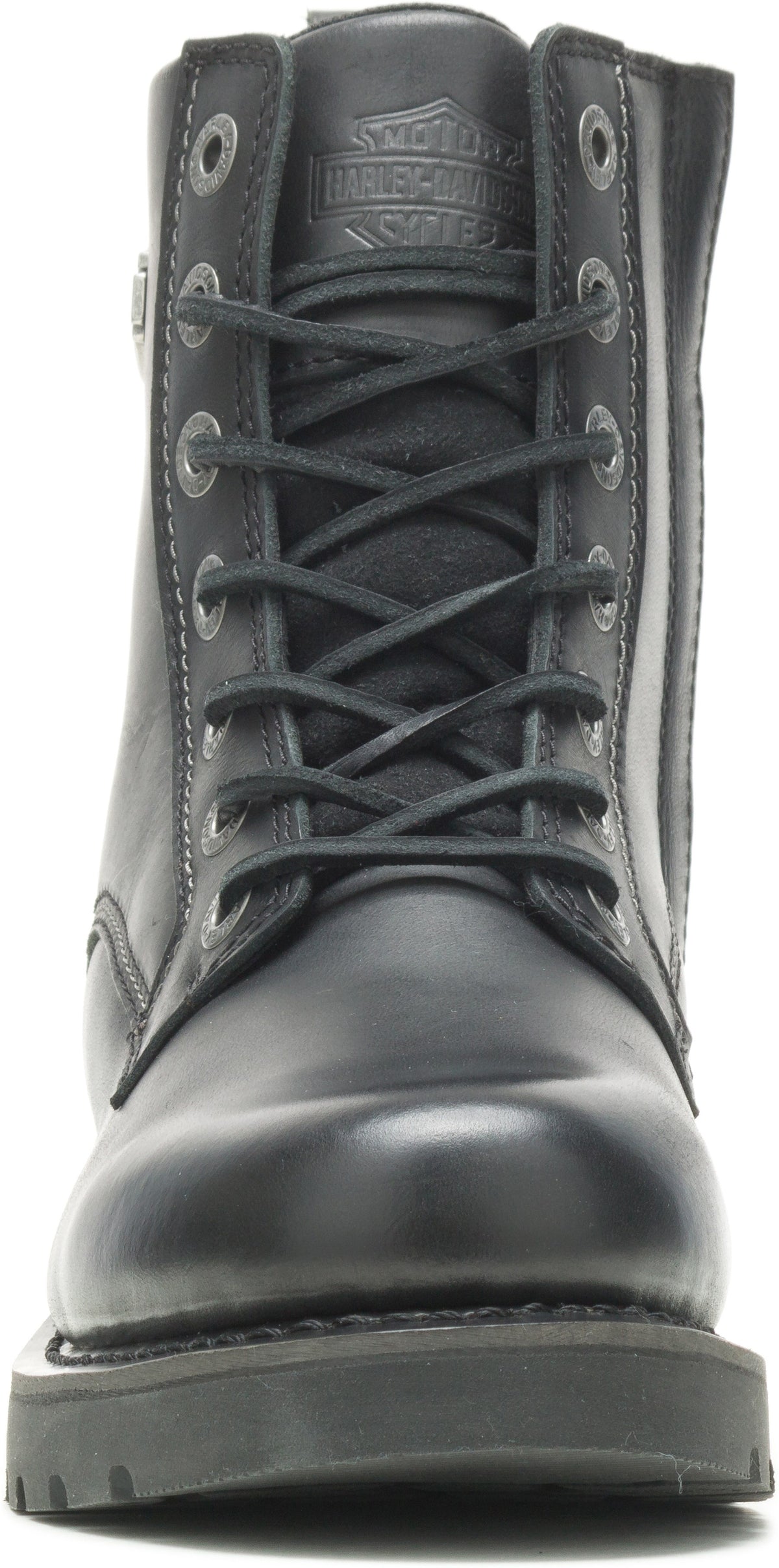 Harley-Davidson Men's Hannon 6.5 in Lace-Up Zip Boots D93840 Black Size 8.5 NIB