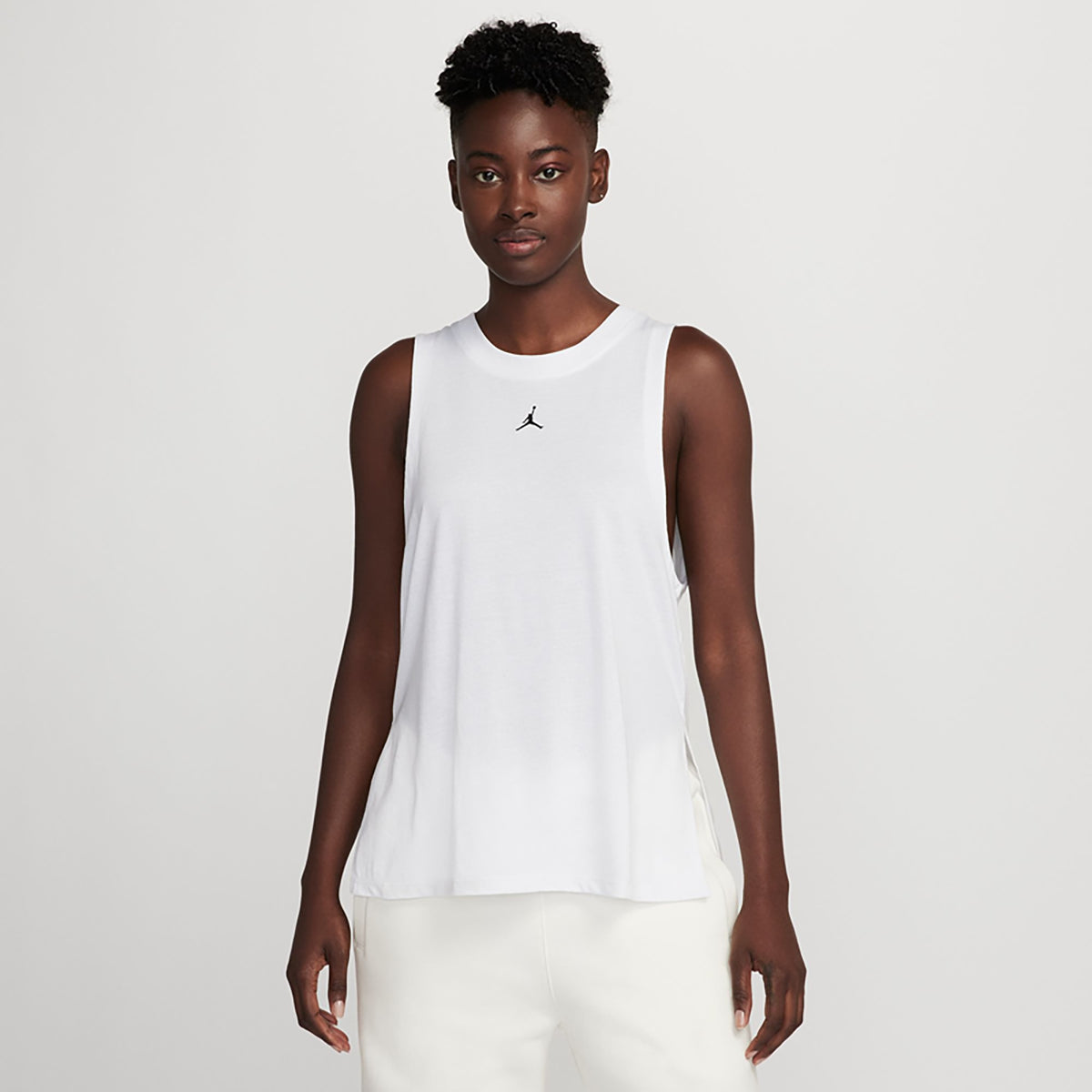 Jordan Women's Sport Diamond Tank Top FB4629 White NWT
