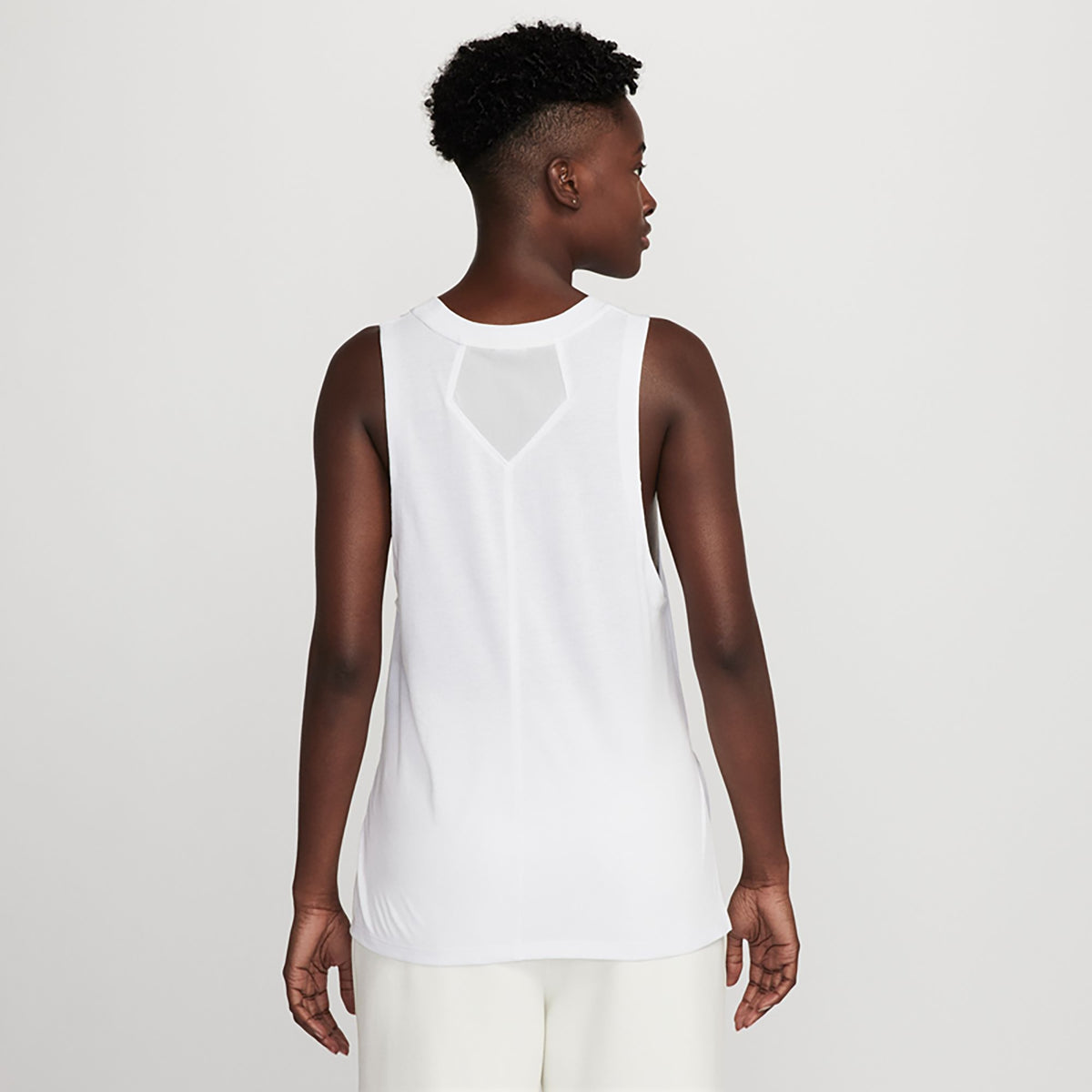 Jordan Women's Sport Diamond Tank Top FB4629 White NWT