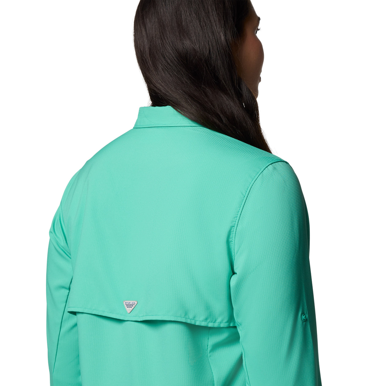 Columbia Women's PFG Tamiami II Long Sleeve Shirt Glaze Green Size XXL NWT