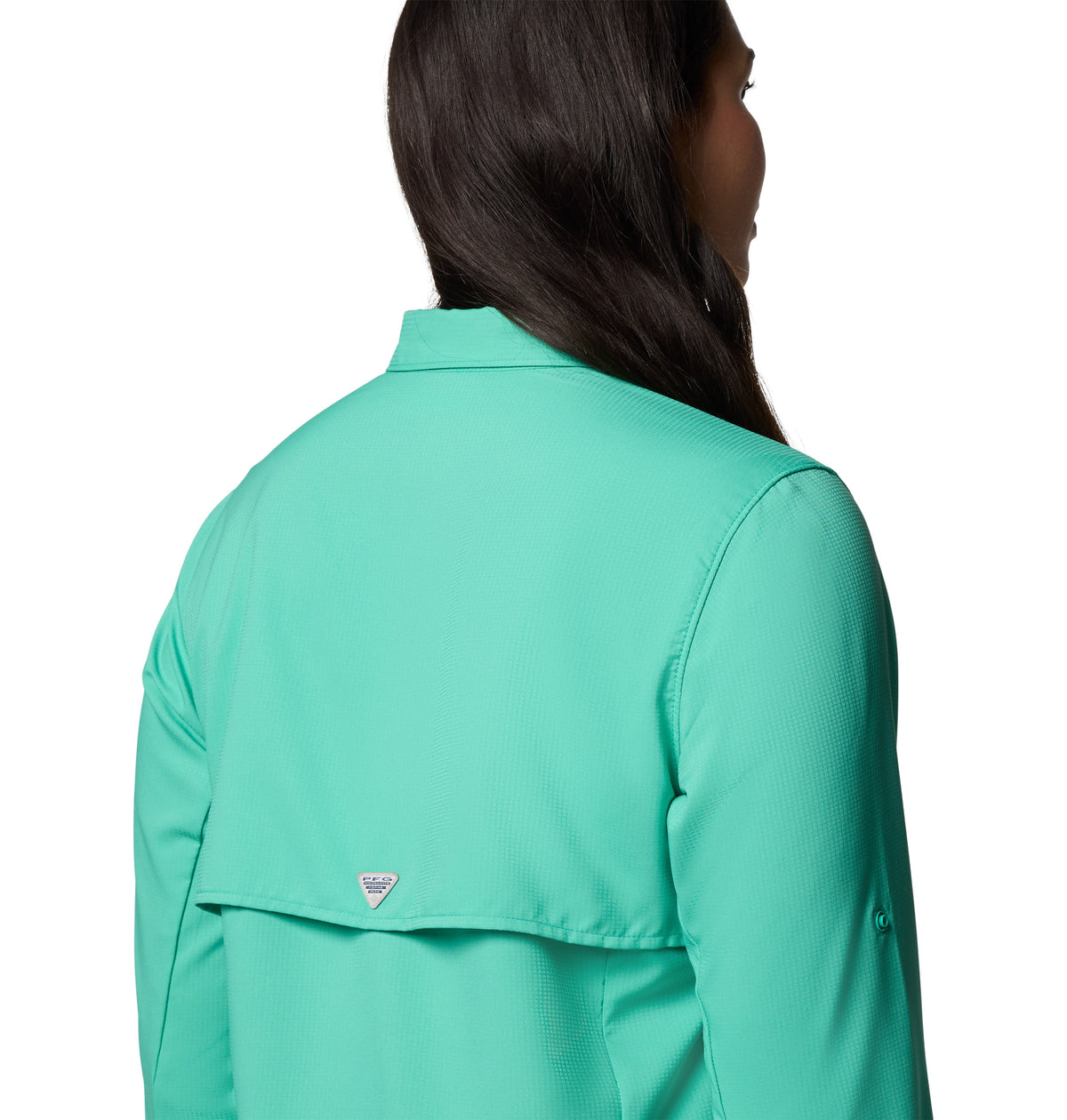 Columbia Women's PFG Tamiami II Long Sleeve Shirt Glaze Green Size XXL NWT