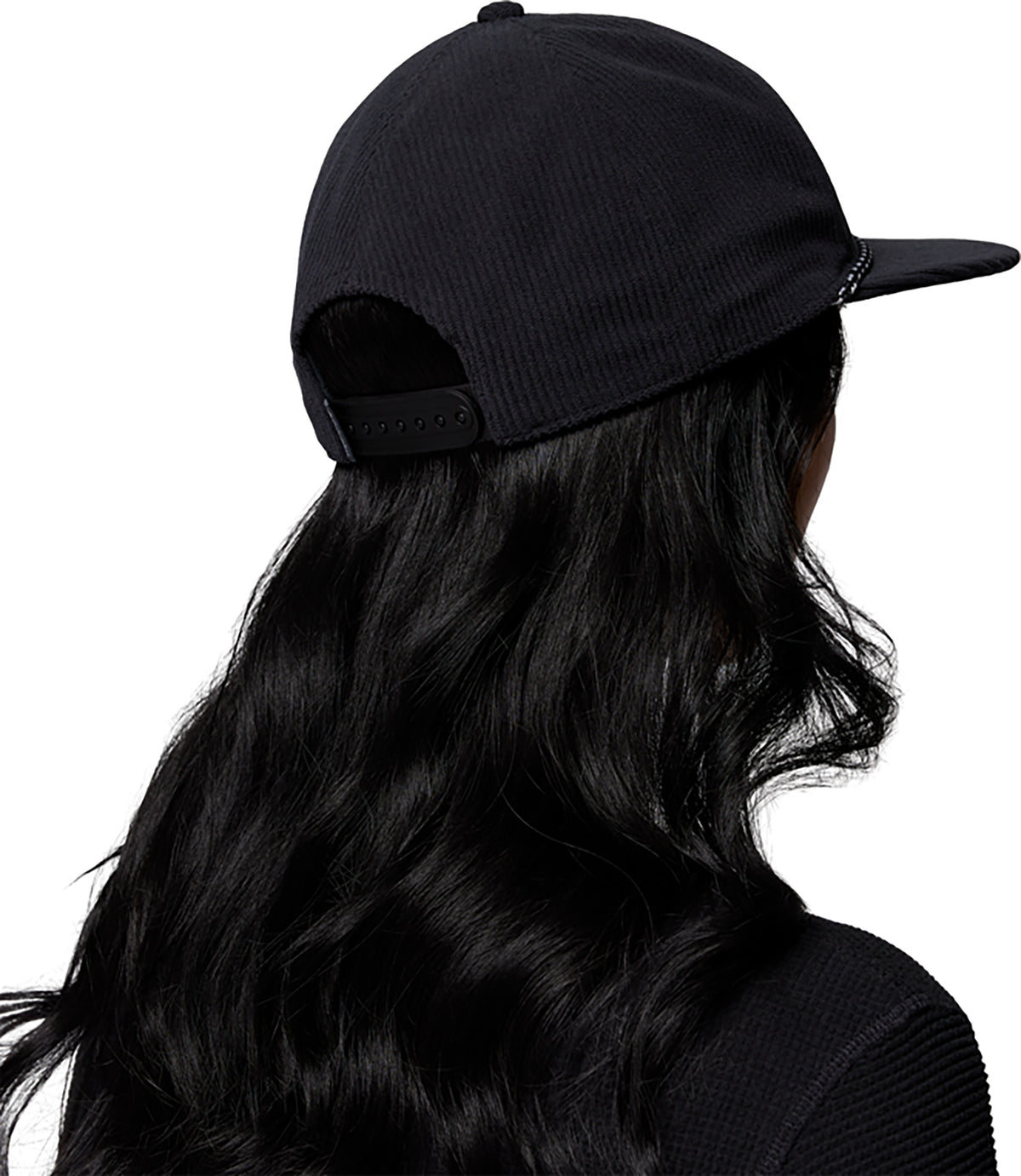 Columbia Packsaddle Corduroy Snap Back Cap 2092401 Black One Size NWT