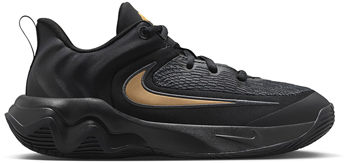 Nike Giannis Immortality 4 GS Kids Basketball Shoes IH7664-005 Black Gold Size 4Y NIB