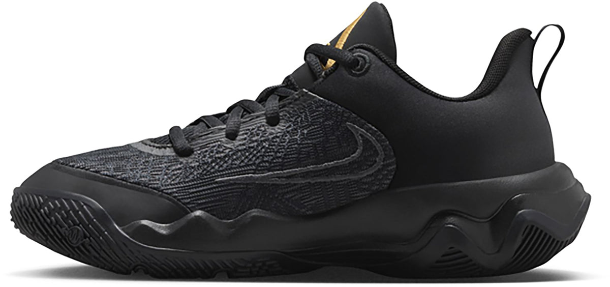 Nike Giannis Immortality 4 GS Kids Basketball Shoes IH7664-005 Black Gold Size 4Y NIB
