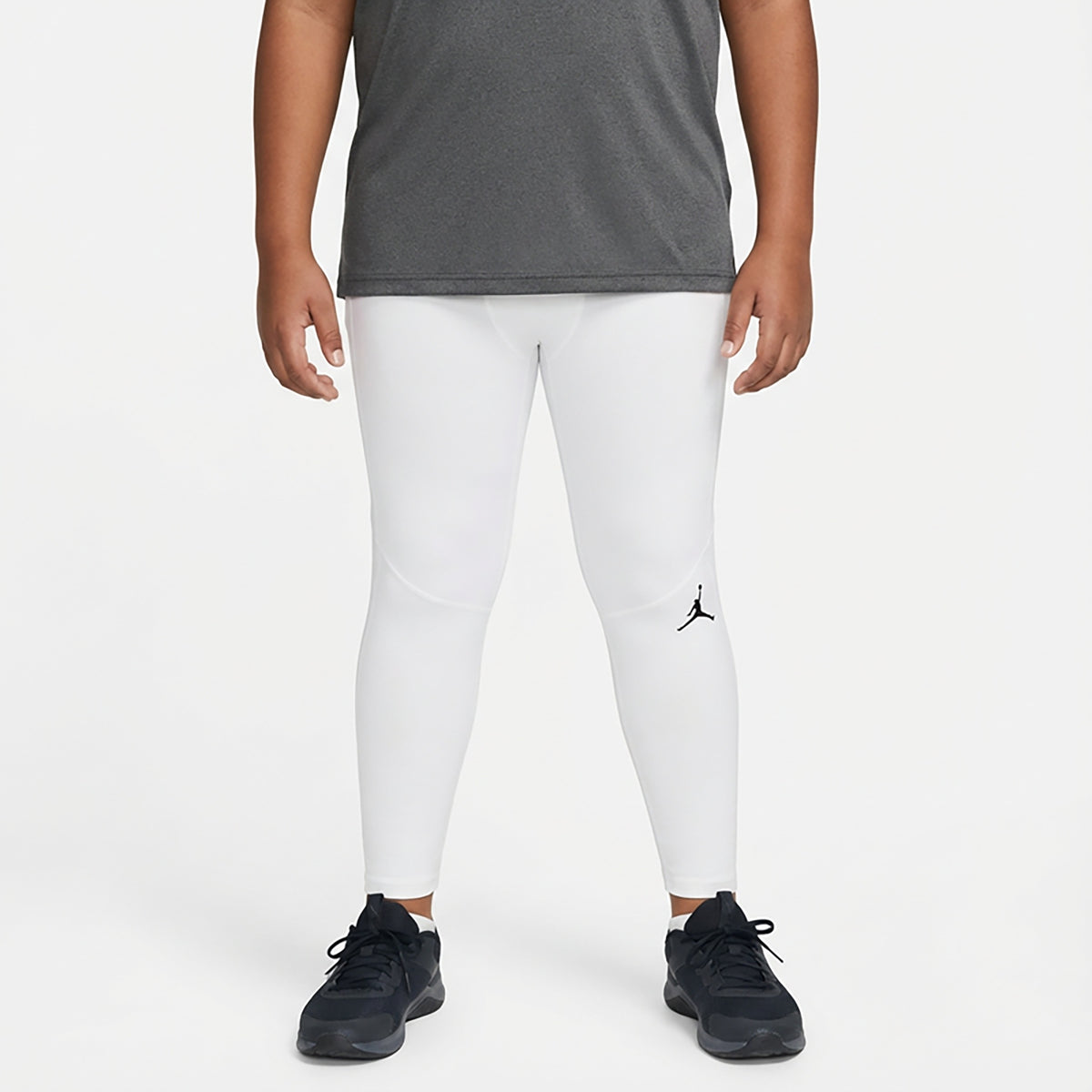 Jordan Boys' MJ Dri-FIT Sport Tight 95D298 White Youth Size L NWT