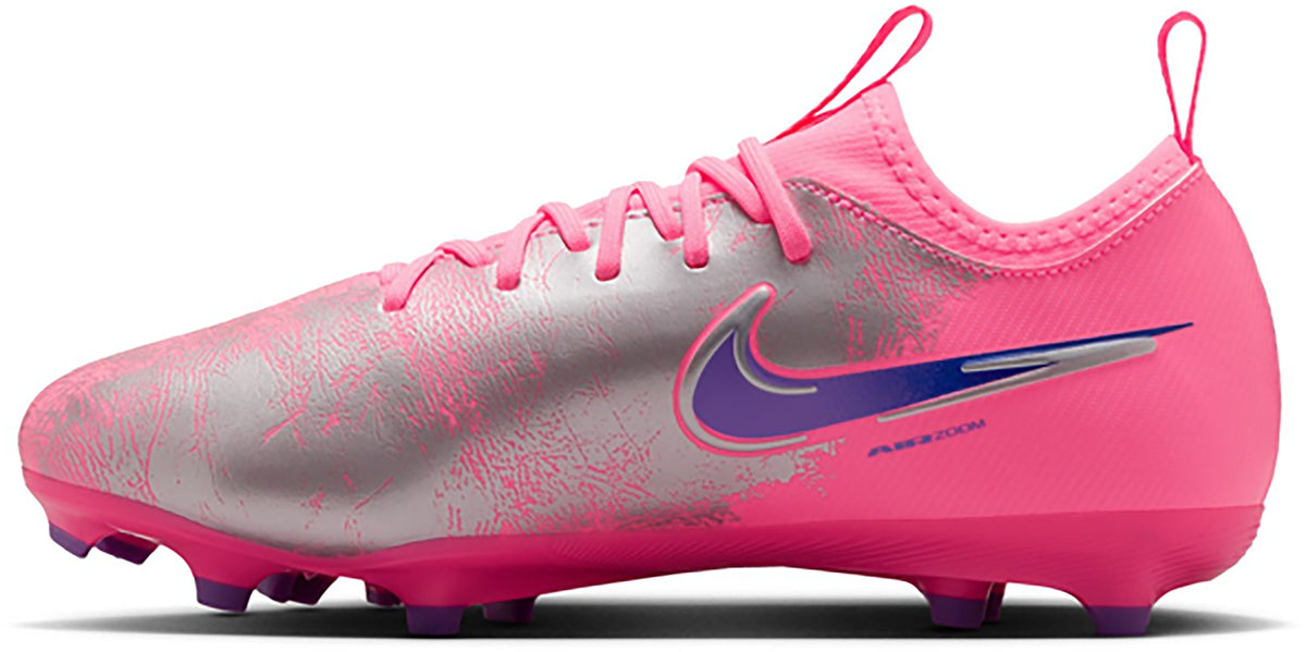 Nike Jr. Zoom Vapor 16 Academy Vinicius JR FG Soccer Cleats IM3650-640 Pink Blue Size 1.5Y NIB