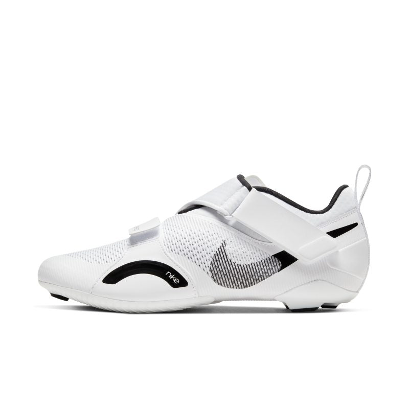 Nike SuperRep Cycle Indoor Cycling Shoes White Black Men's Training Size 10 - Nike