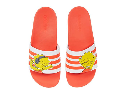 Adidas Adilette Comfort Simpsons Slides Women's Sandals Size 6 - Adidas