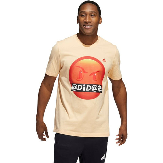 Adidas Originals Big Mood T-Shirt - Men's - Glow Orange, Size L - Adidas