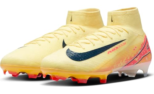 Nike Men's Zm Superfly 10 Elite Cleats Kylian Mbappé Fg Football Boots, Lt Laser Orange Armory Navy, 12 - Nike