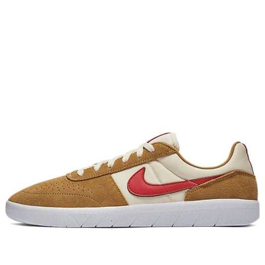 Nike SB Team Classic Mars Yard Men's Skateboarding Shoes Desert Ochre University Red Size 7.5
