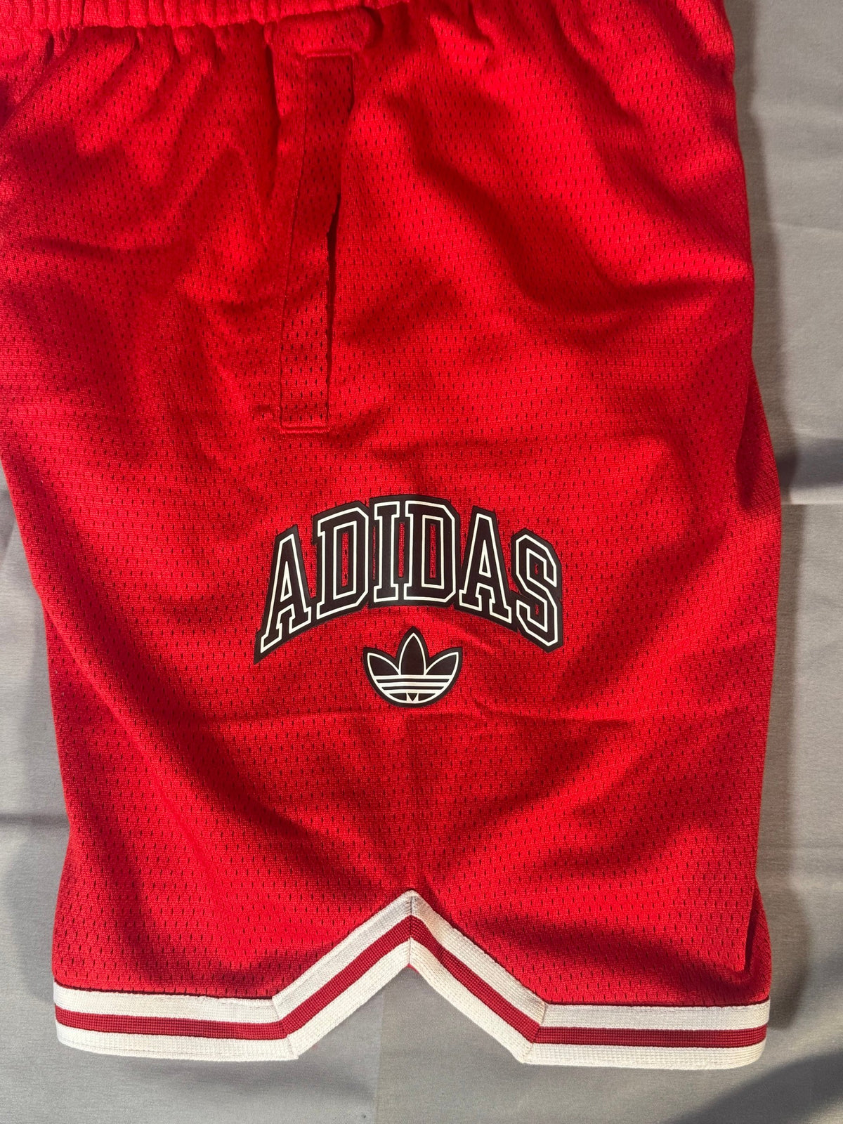 adidas Originals Boys' Basketball Shorts JW1987 Better Scarlet Youth NWT