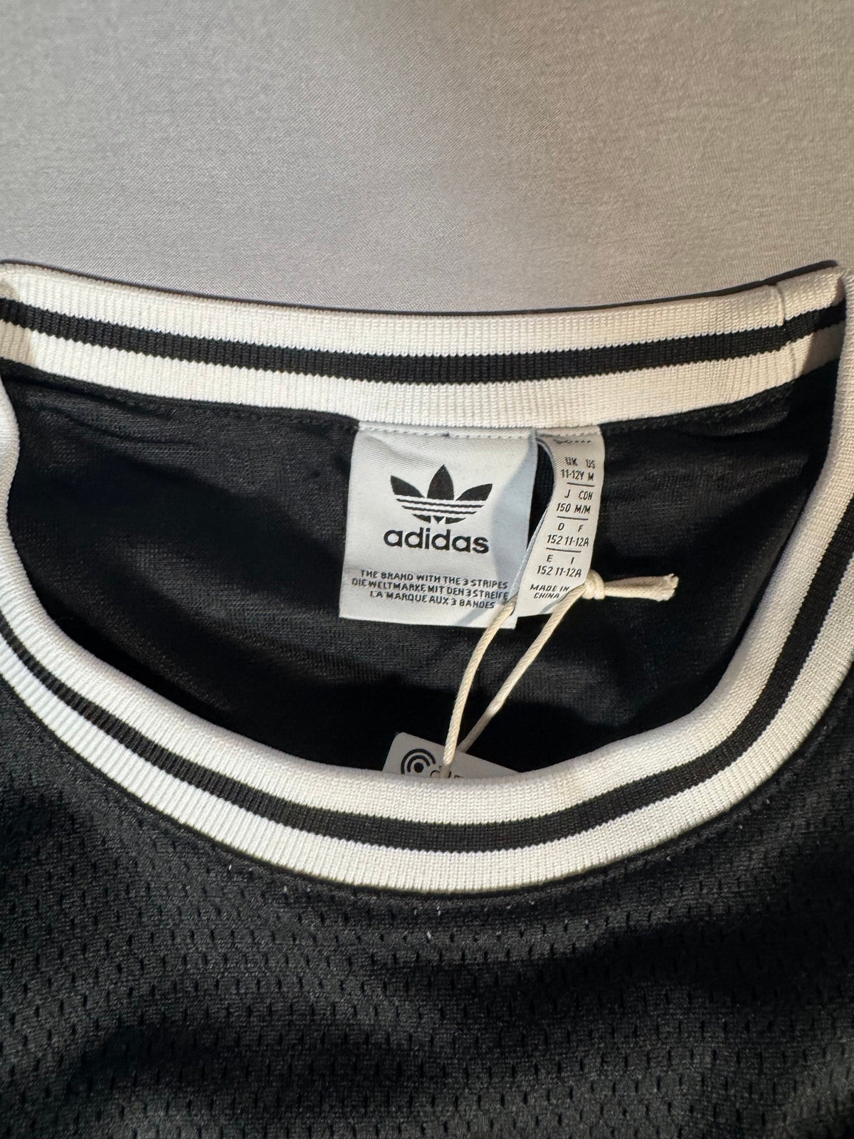 adidas Originals Boys' Basketball Tank JW1983 Black Youth NWT