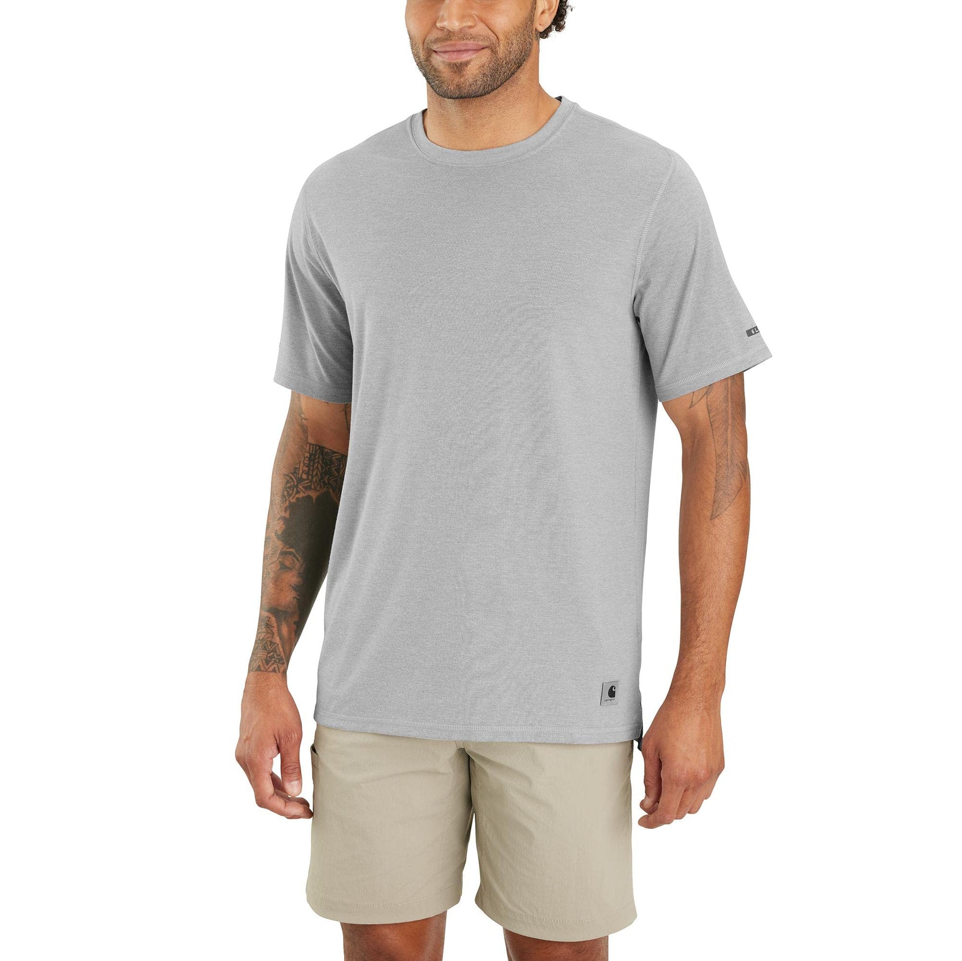 Carhartt LWD™ Relaxed Fit Short-Sleeve T-Shirt Asphalt Heather - Carhartt