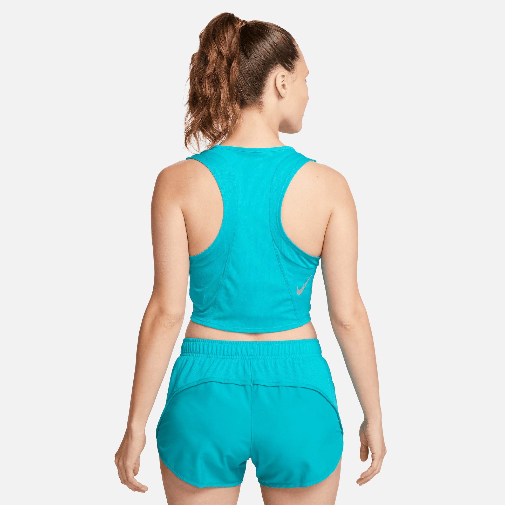 Nike Women’s Running Tank DD5921-443 - Blue Dri-FIT Crop top - Nike