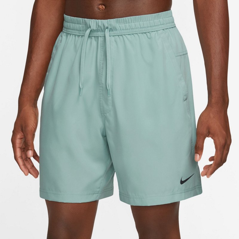 Nike Men's Dri-FIT Form Unlined Fitness Shorts 7 in Mineral/Black, 2X-Large - Men's Athletic Performance Bottoms - Nike
