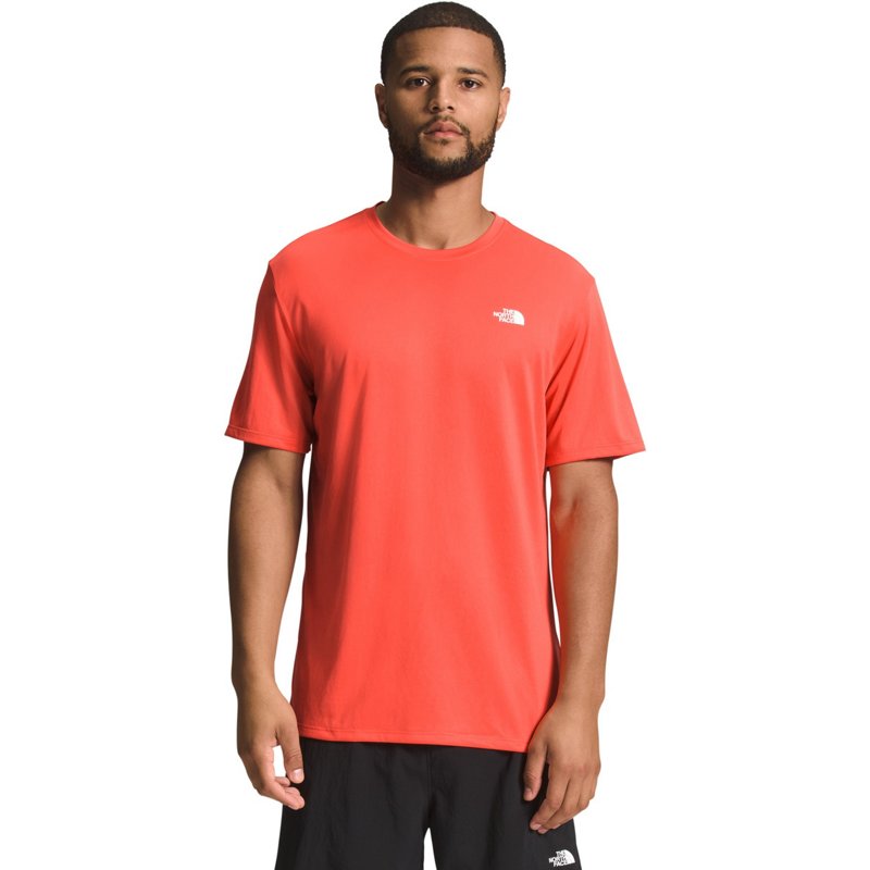 The North Face Men's Elevation Tee Retro Orange - Size L - The North Face