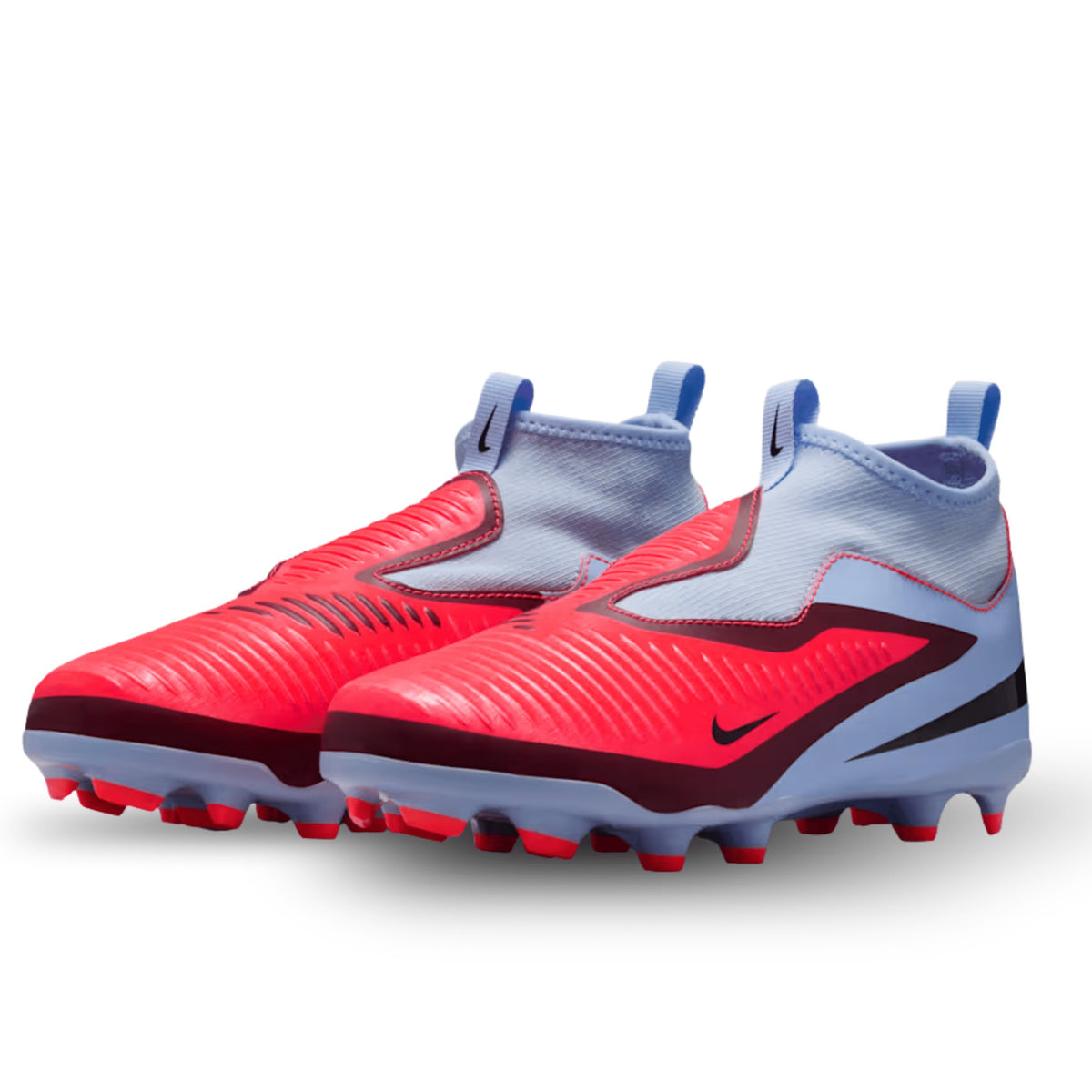 Nike Kids' Phantom 360 DF Academy FG Soccer Cleats Blue Red Size 3Y NIB