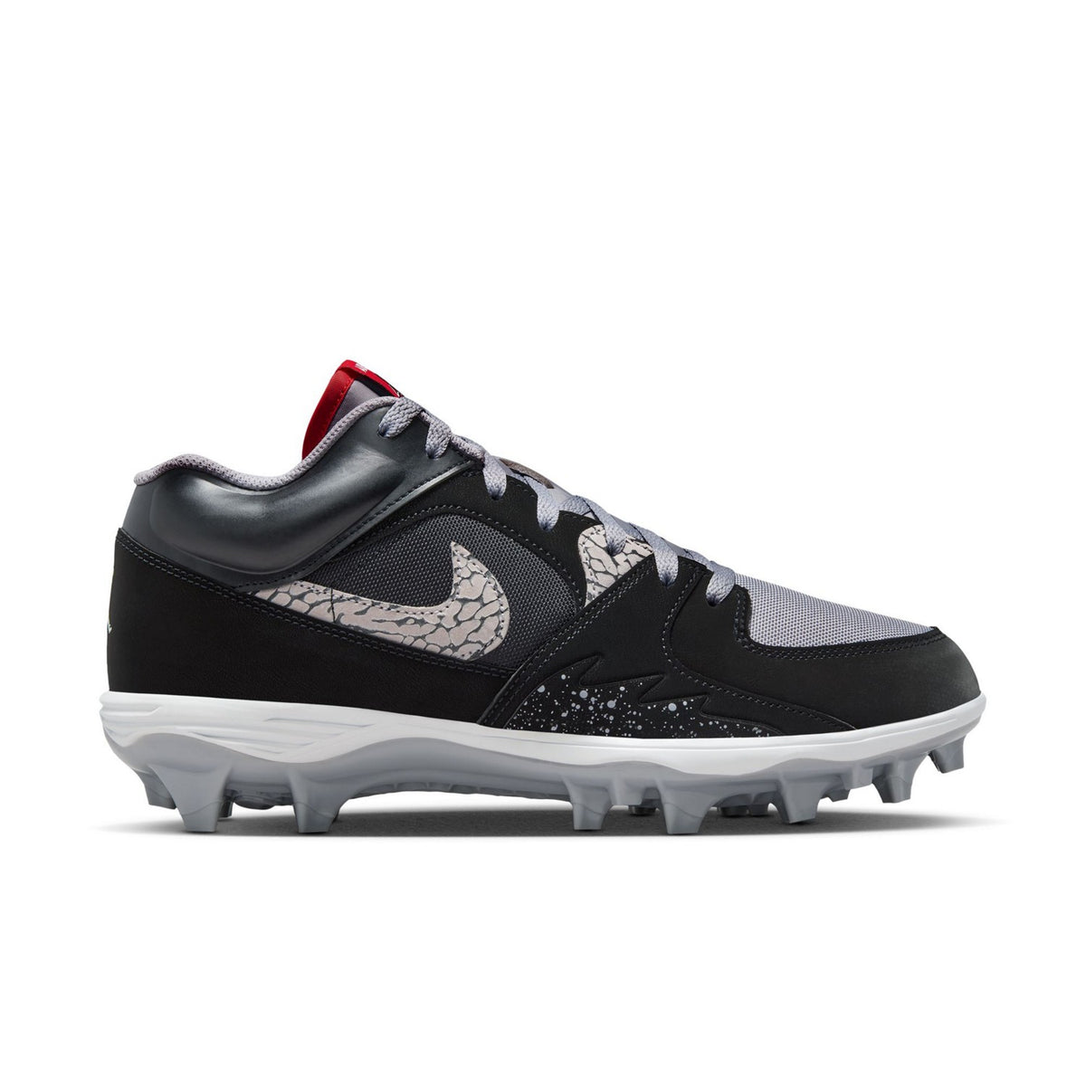 Jordan Men's Stadium 90 Football Cleats Black Red NIB