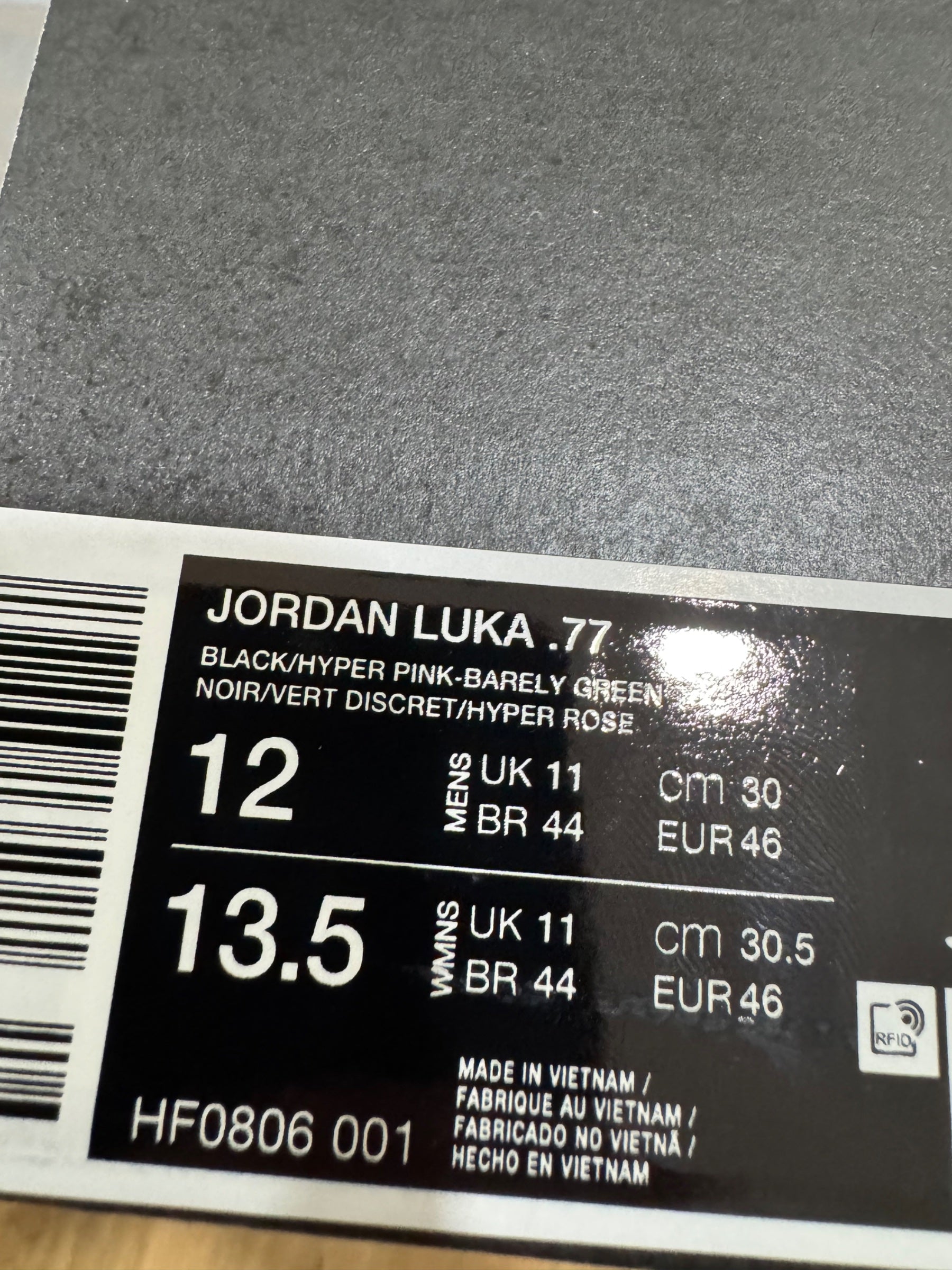 Air Jordan XXXVIII Low Black Pink White Zoom Bred 11 Excellent