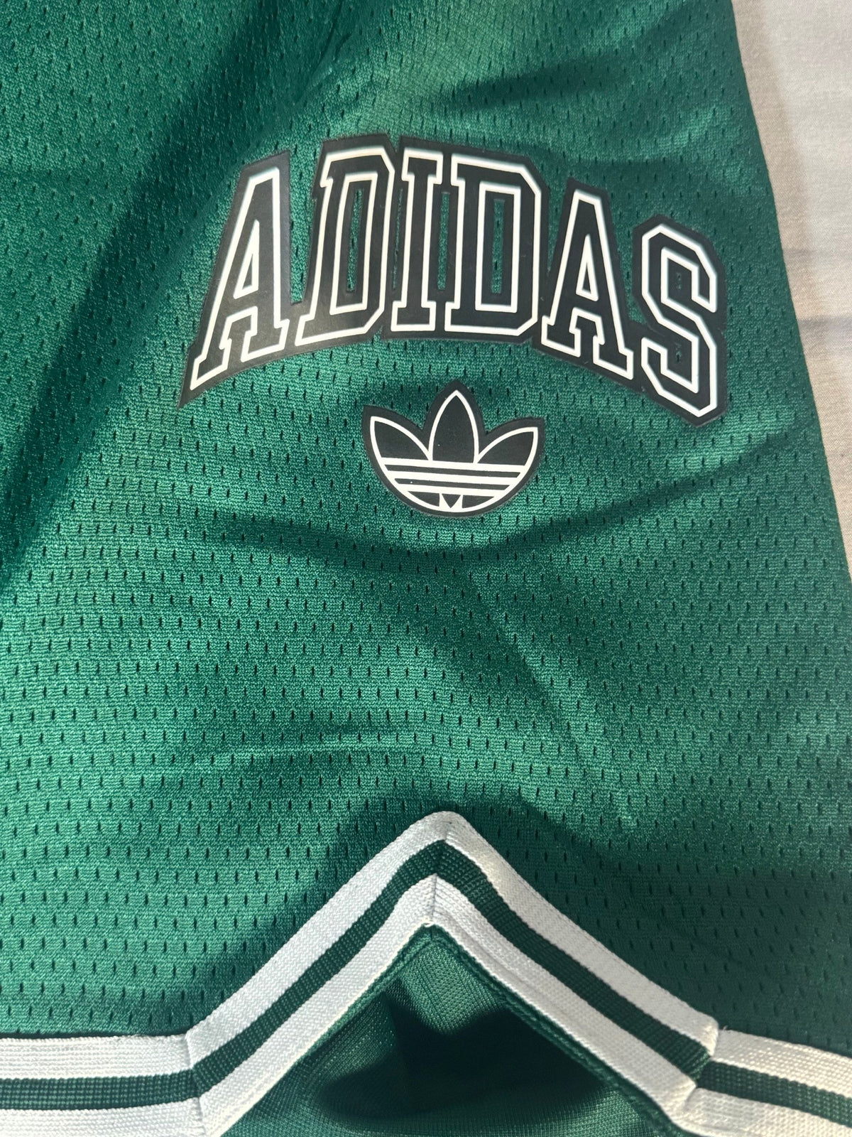 adidas Originals Boys' Basketball Shorts JW1986 Collegiate Green Youth NWT