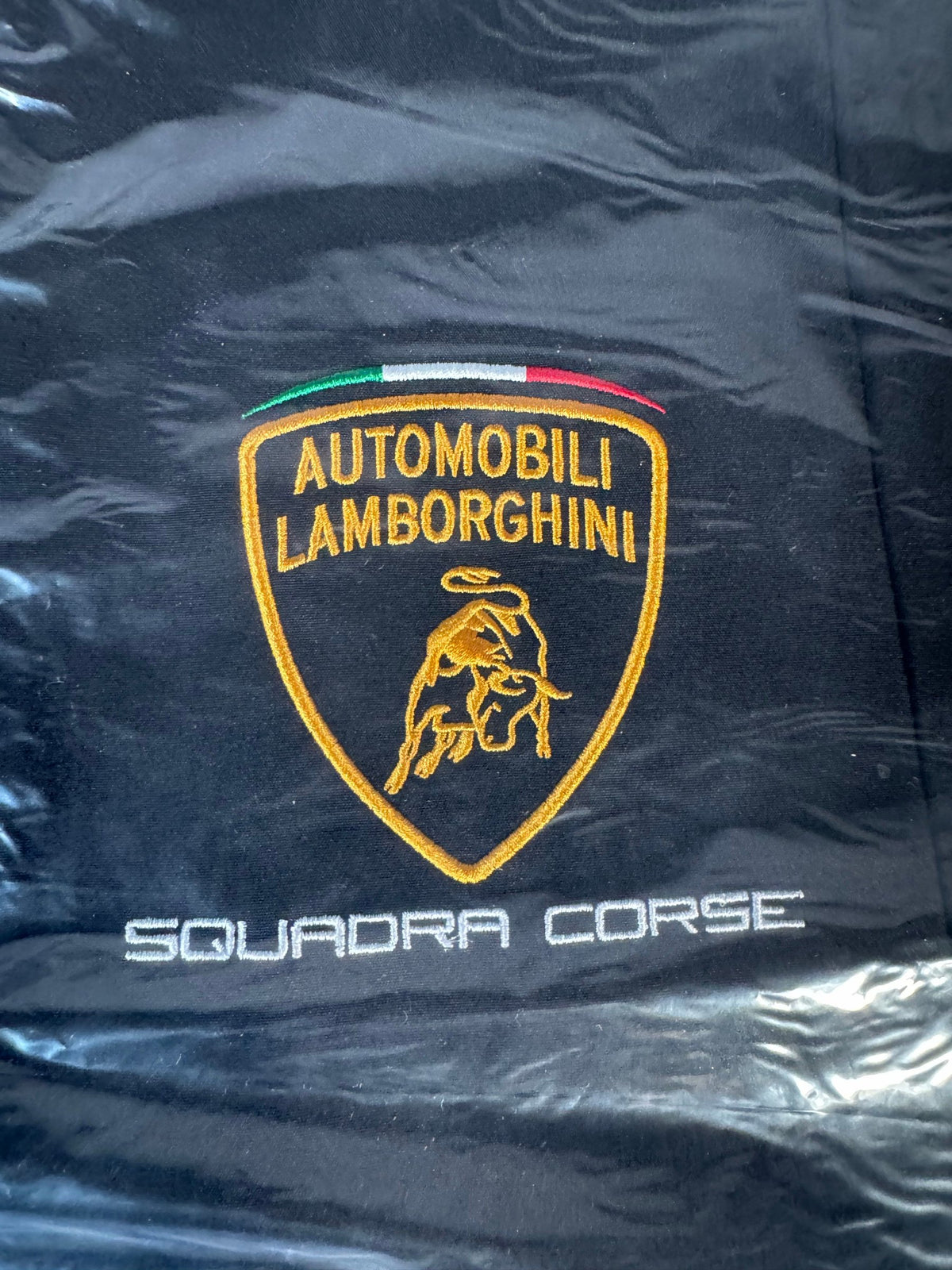 Lamborghini Squadra Corse Men's Team Vest Black Size L LB14G1L