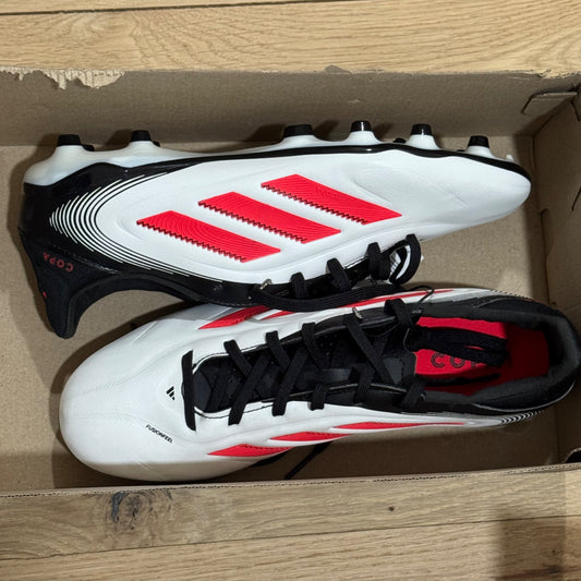 Adidas Copa Pure FusionFeel Soccer Cleat White Red Black Excellent