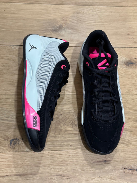 Air Jordan XXXVIII Low Black Pink White Zoom Bred 11 Excellent