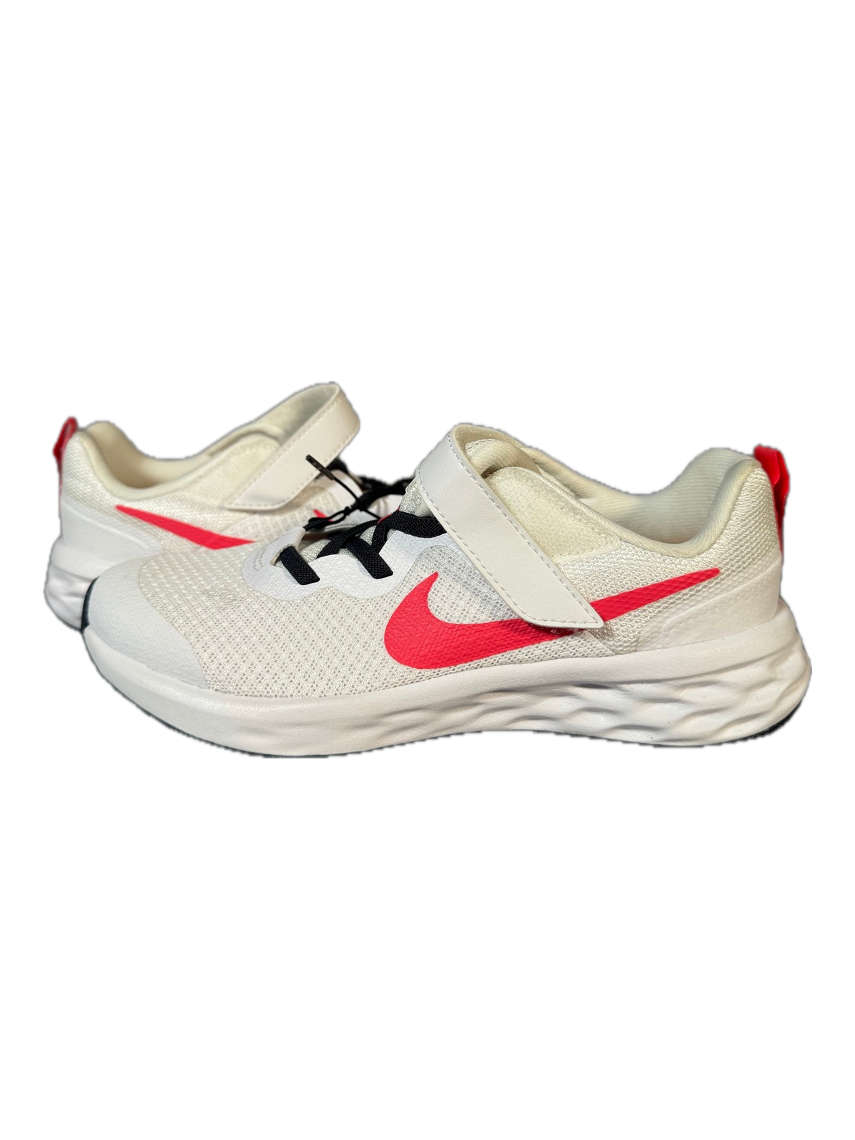 Nike Revolution 6 NN PSV Kids Shoes DD1095-101 White Sea Coral Gridiron