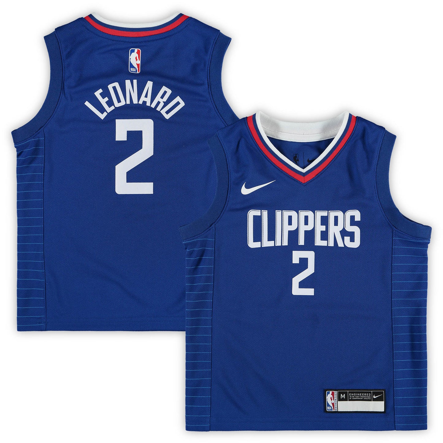 Kawhi Leonard LA Clippers Nike Preschool 2019/20 Player Jersey - Icon Edition - Royal Basketball - Size 7 - Nike