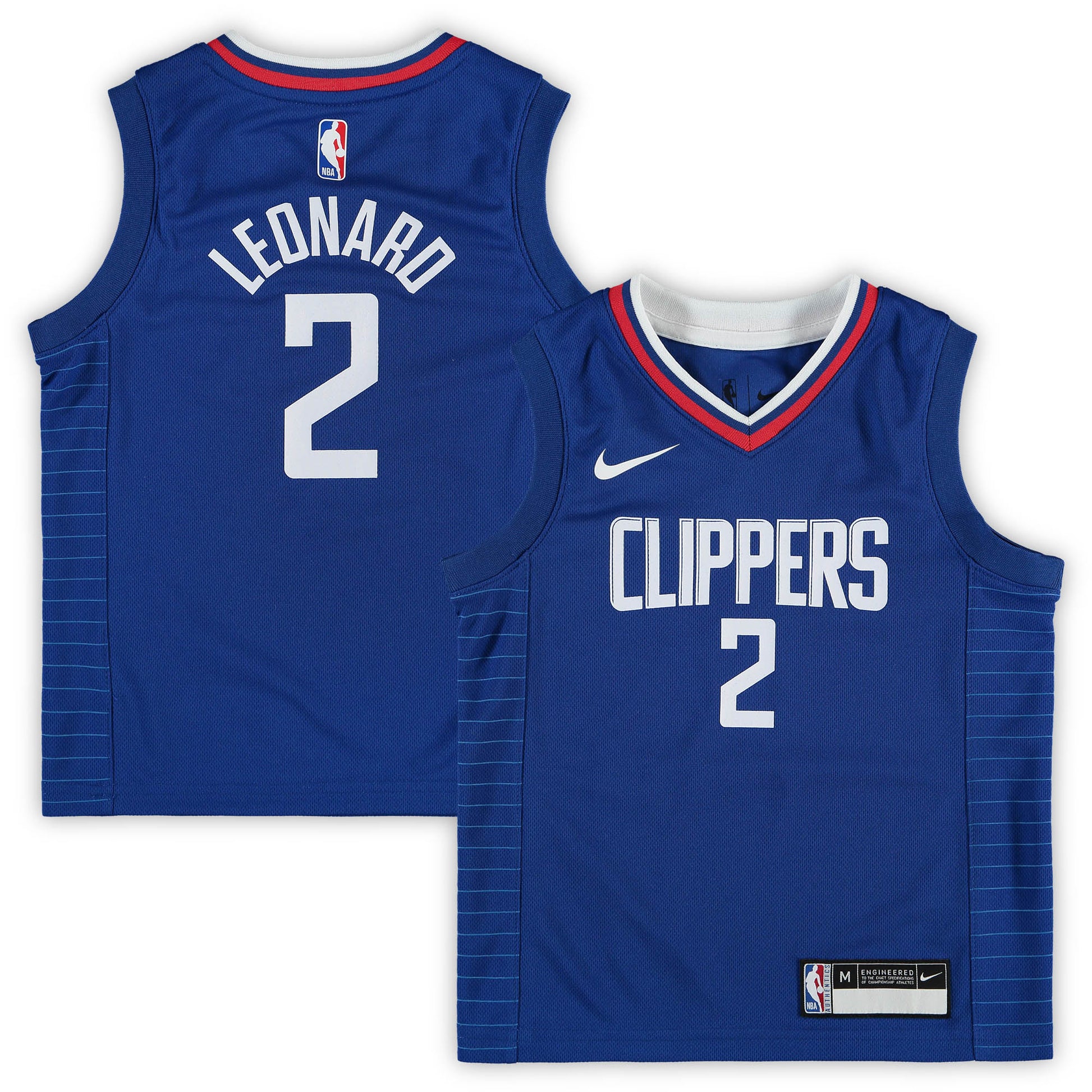 Kawhi Leonard LA Clippers Nike Preschool 2019/20 Player Jersey - Icon Edition - Royal Basketball - Size 7 - Nike