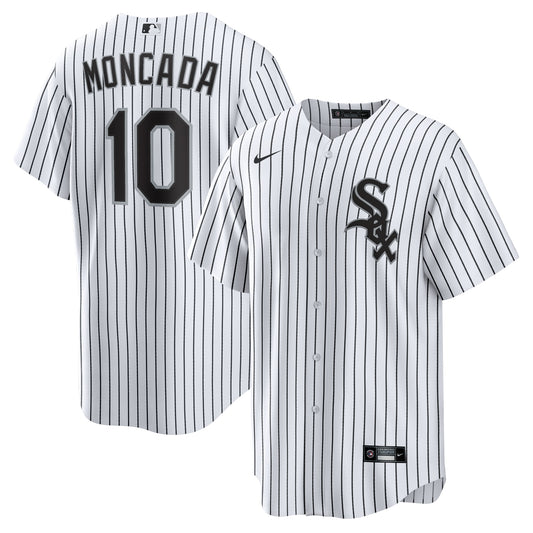 Yoan Moncada Chicago White Sox Nike Home Replica Player Name Jersey - White - Size L