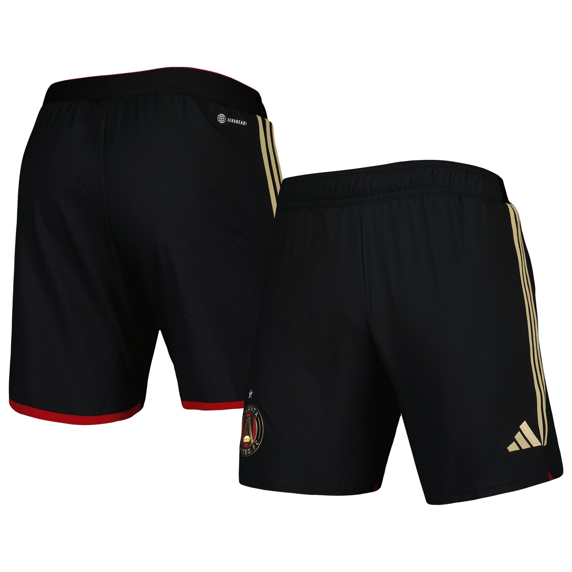 Atlanta United FC adidas 2023 Away AEROREADY Authentic Shorts - Black - Size 2XL - Adidas