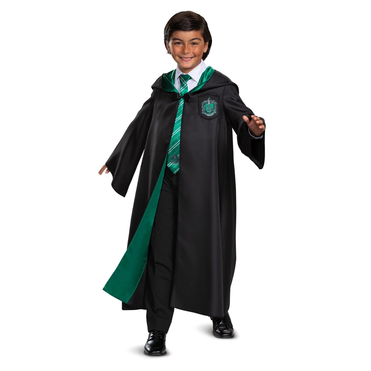 Harry Potter Youth Slytherin Deluxe Robe - Size S (4-6) - Jazwares