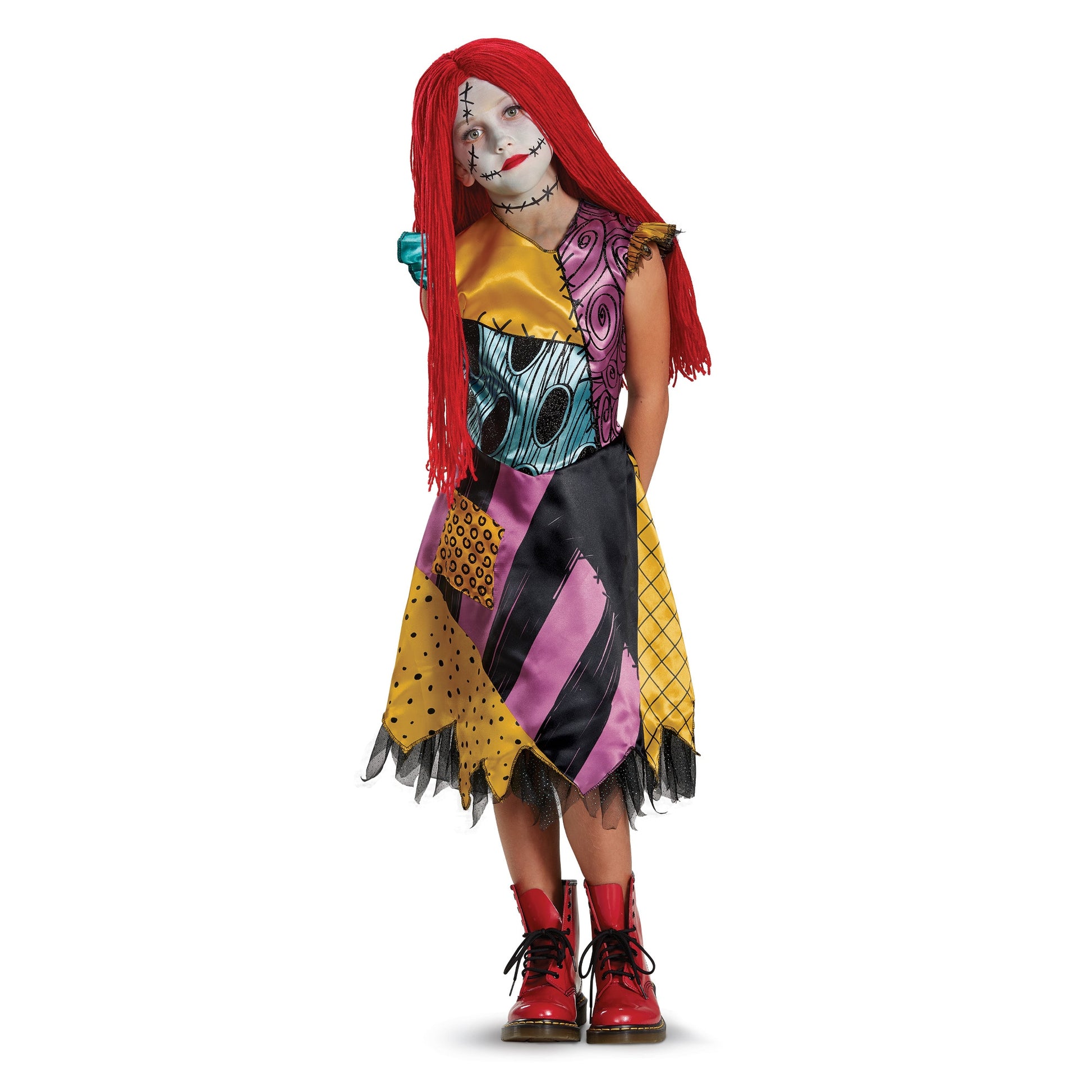 Sally The Nightmare Before Christmas Youth Deluxe Costume - Size L (10-12) - Jazwares