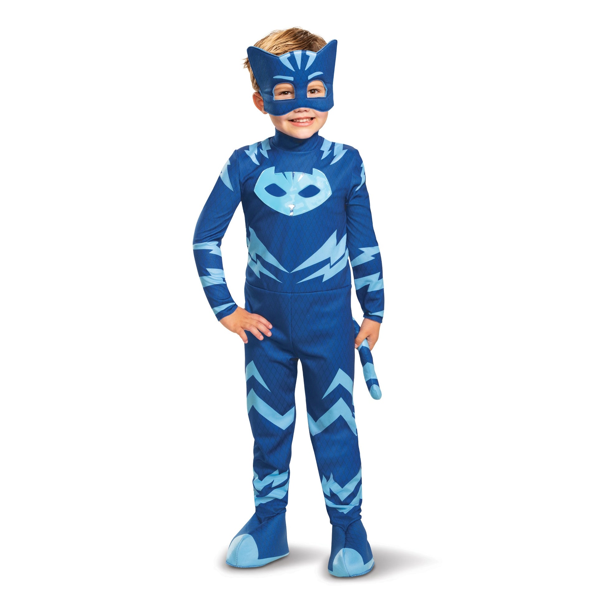 Catboy PJ Masks Toddler Light-Up Deluxe Costume - Size S (2T) - Jazwares
