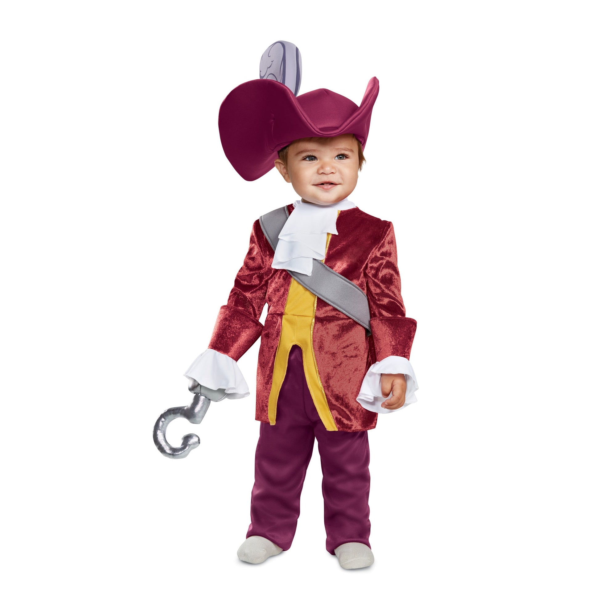 Captain Hook Infant Classic Costume - Size 6-12 mos - Jazwares