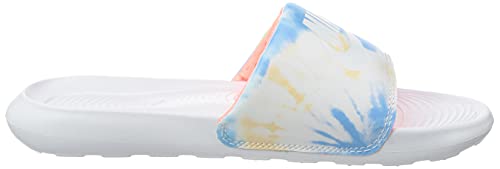 Nike Victori One Slide Print Womens Shoes Size 10, Color: White - Nike
