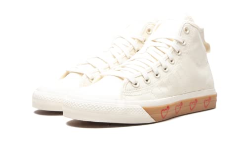adidas Men's x Human Made Nizza High Sneakers, Offwhite/Offwhite/Offwhite, Off White, 9.5 Medium US