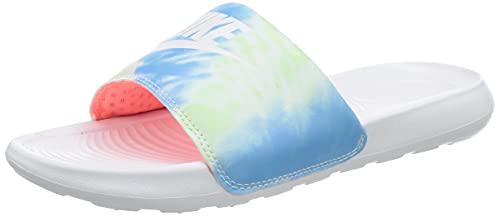 Nike Victori One Slide Print Womens Shoes Size 10, Color: White - Nike