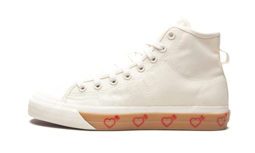 adidas Men's x Human Made Nizza High Sneakers, Offwhite/Offwhite/Offwhite, Off White, 9.5 Medium US - Adidas