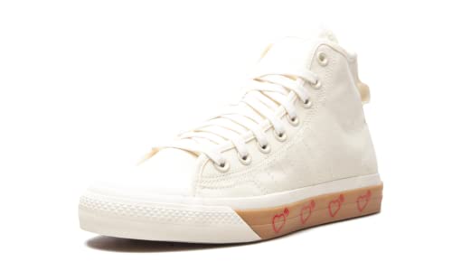 adidas Men's x Human Made Nizza High Sneakers, Offwhite/Offwhite/Offwhite, Off White, 9.5 Medium US