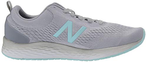 New Balance Women's Fresh Foam Arishi V3 Running Shoe, Grey/Teal, 11