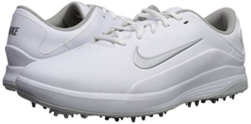 Nike Men's Vapor Sneaker, White/Metallic Silver-Pure Platinum, 10 Regular US - Nike