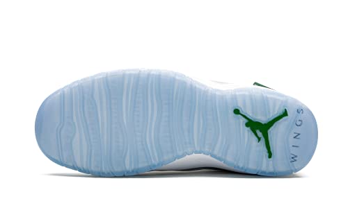 Nike Mens Air Jordan Retro 10 Wings Size 8 - CK4352 103 White/Chrome