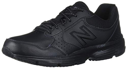 New Balance womens 411 V1 Training Shoe, Black/Black, 9.5 US