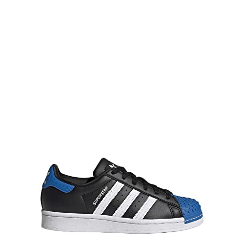 adidas Superstar x Lego® Shoes Kids', Black, Size 6 - Adidas